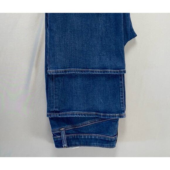 Chico's High Rise Flare Comfort Stretch Denim Jeans. Medium Wash, Women's 12R. - Picture 4 of 9